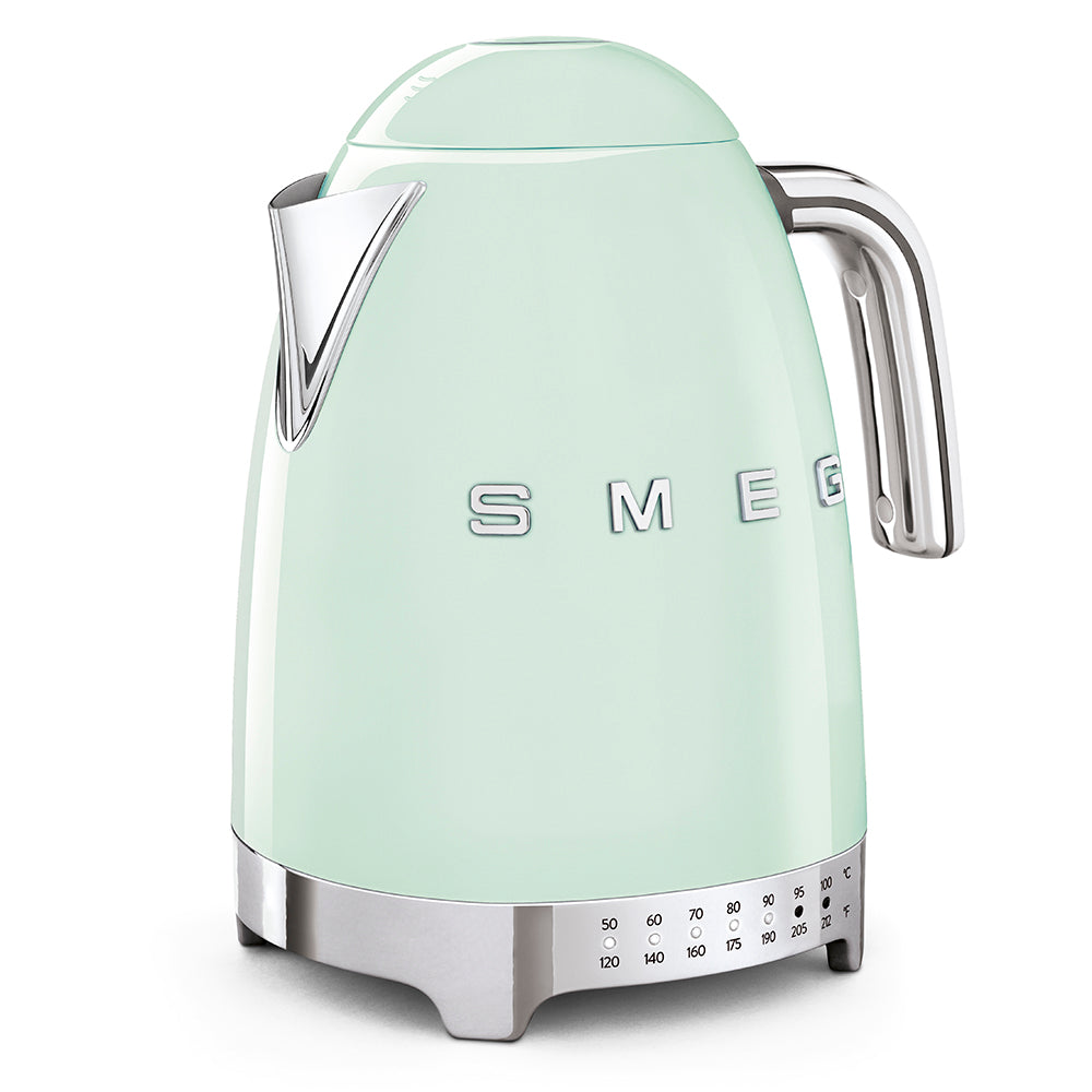 Electric Kettle Retro-style Pastel green Glossy