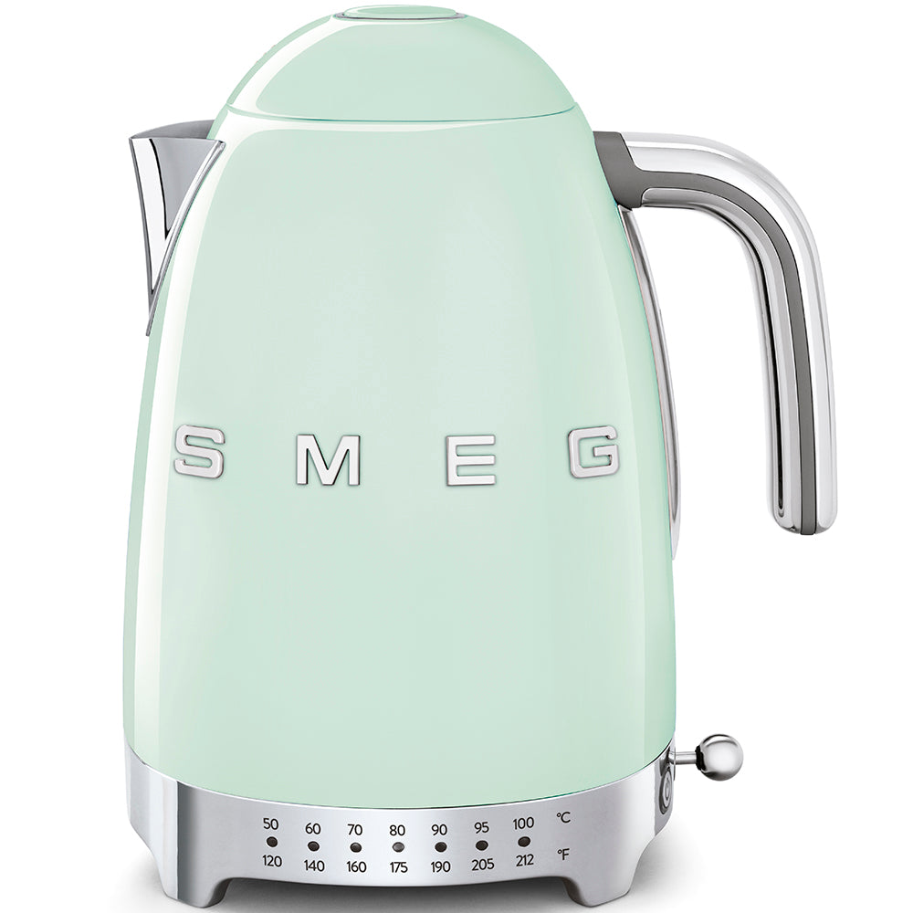 Electric Kettle Retro-style Pastel green Glossy