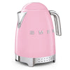 Electric Kettle Retro-style Pink Glossy