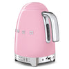 Electric Kettle Retro-style Pink Glossy