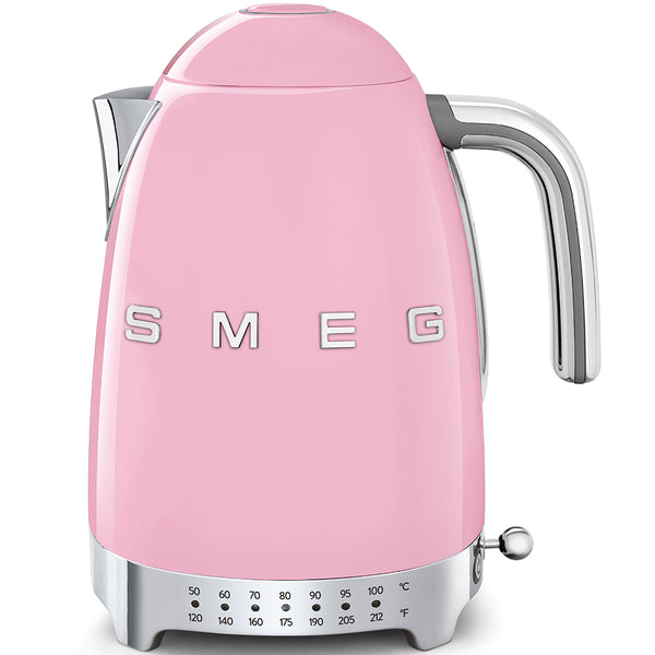 Retro-Style Electric Kettle (7 Cups) - Pink – SMEG USA