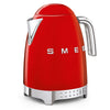 Electric Kettle Retro-style Red Glossy