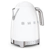 Electric Kettle Retro-style White Glossy