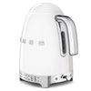 Electric Kettle Retro-style White Glossy