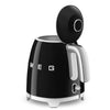 Electric Mini Kettle Retro-style Black Glossy