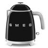 Electric Kettle Retro-style Black Glossy