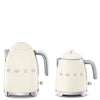 Electric Kettle Retro-style Cream Glossy