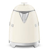 Electric Mini Kettle Retro-style Cream Glossy