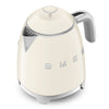 Electric Kettle Retro-style Cream Glossy