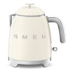 Electric Mini Kettle Retro-style Cream Glossy