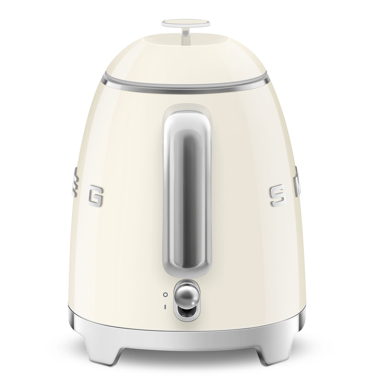 Electric Kettle Retro-style Cream Glossy