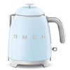 Electric Mini Kettle Retro-style Pastel blue Glossy