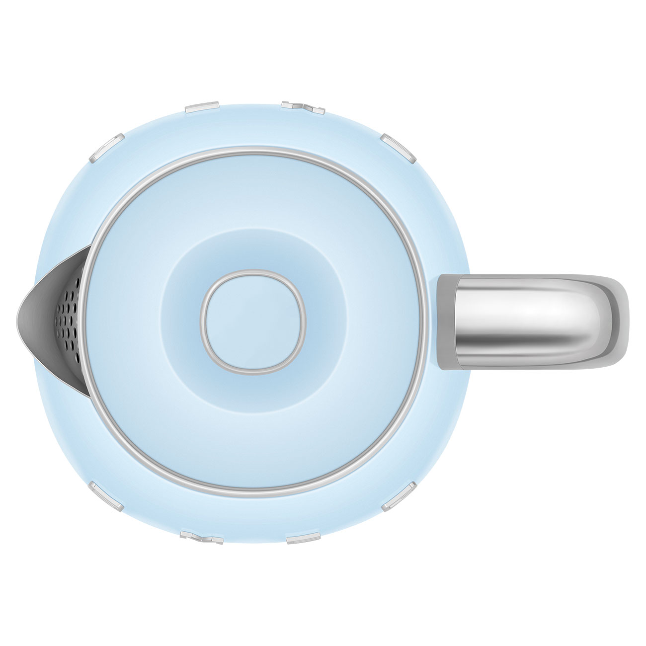 Electric Mini - Kettle Retro-style Pastel blue Glossy