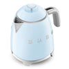 Electric Kettle Retro-style Pastel blue Glossy