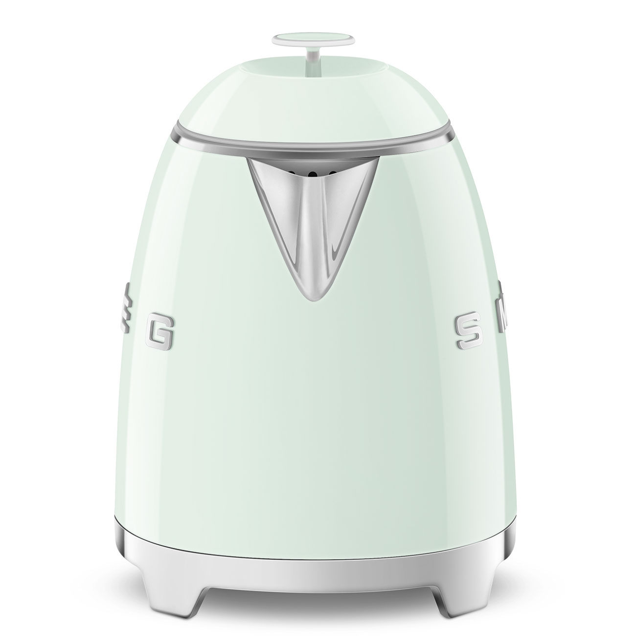 Electric Mini Kettle Retro-style Pastel green Glossy