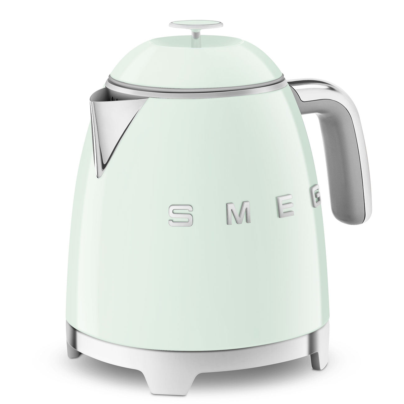 Electric Mini Kettle Retro-style Pastel green Glossy