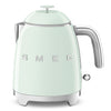 Electric Mini Kettle Retro-style Pastel green Glossy