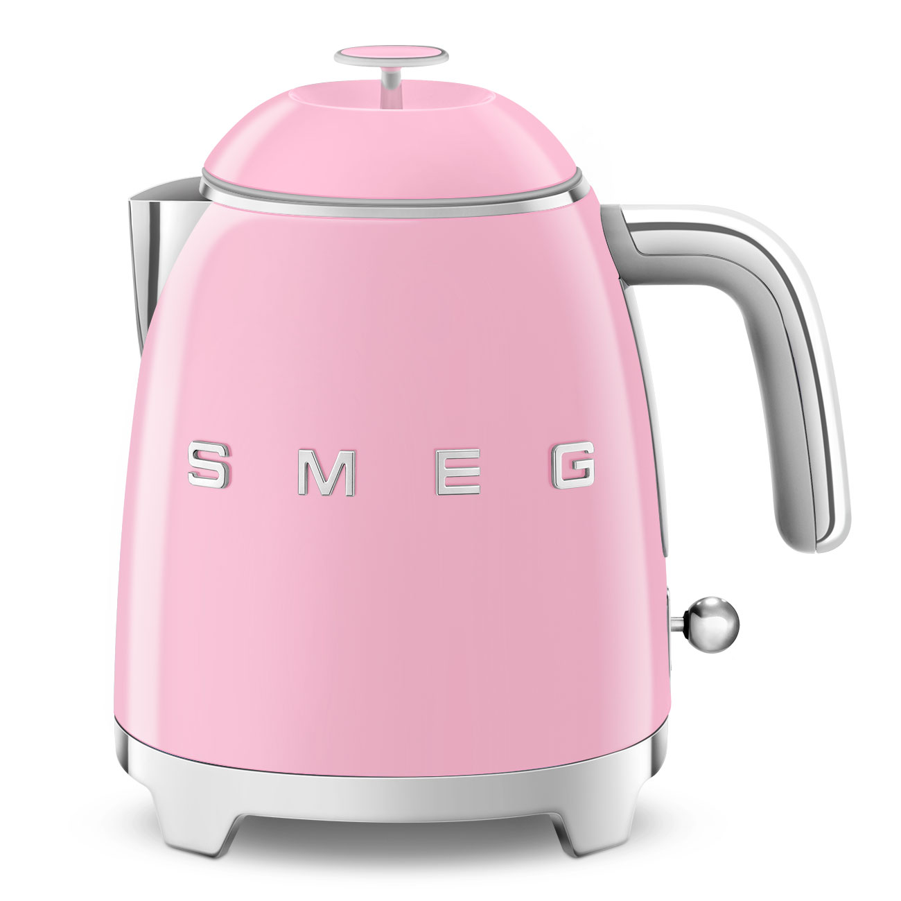 Electric Kettle Retro-style Pink Glossy