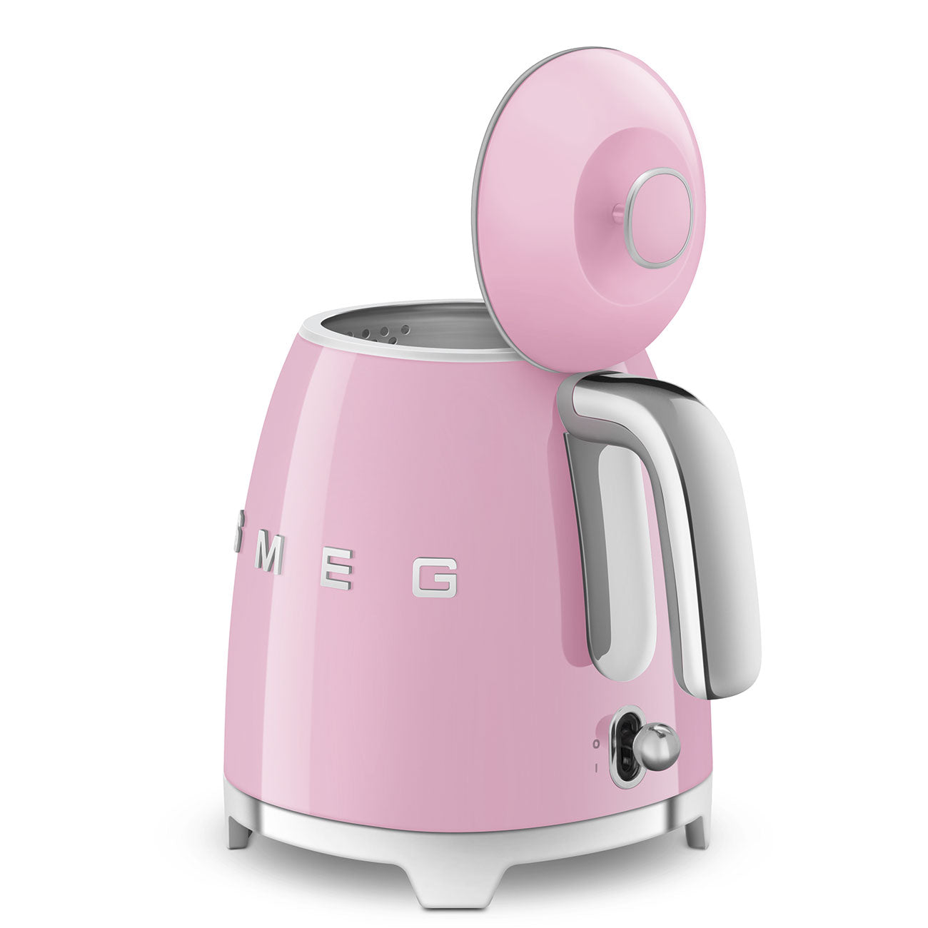 Electric Kettle Retro-style Pink Glossy