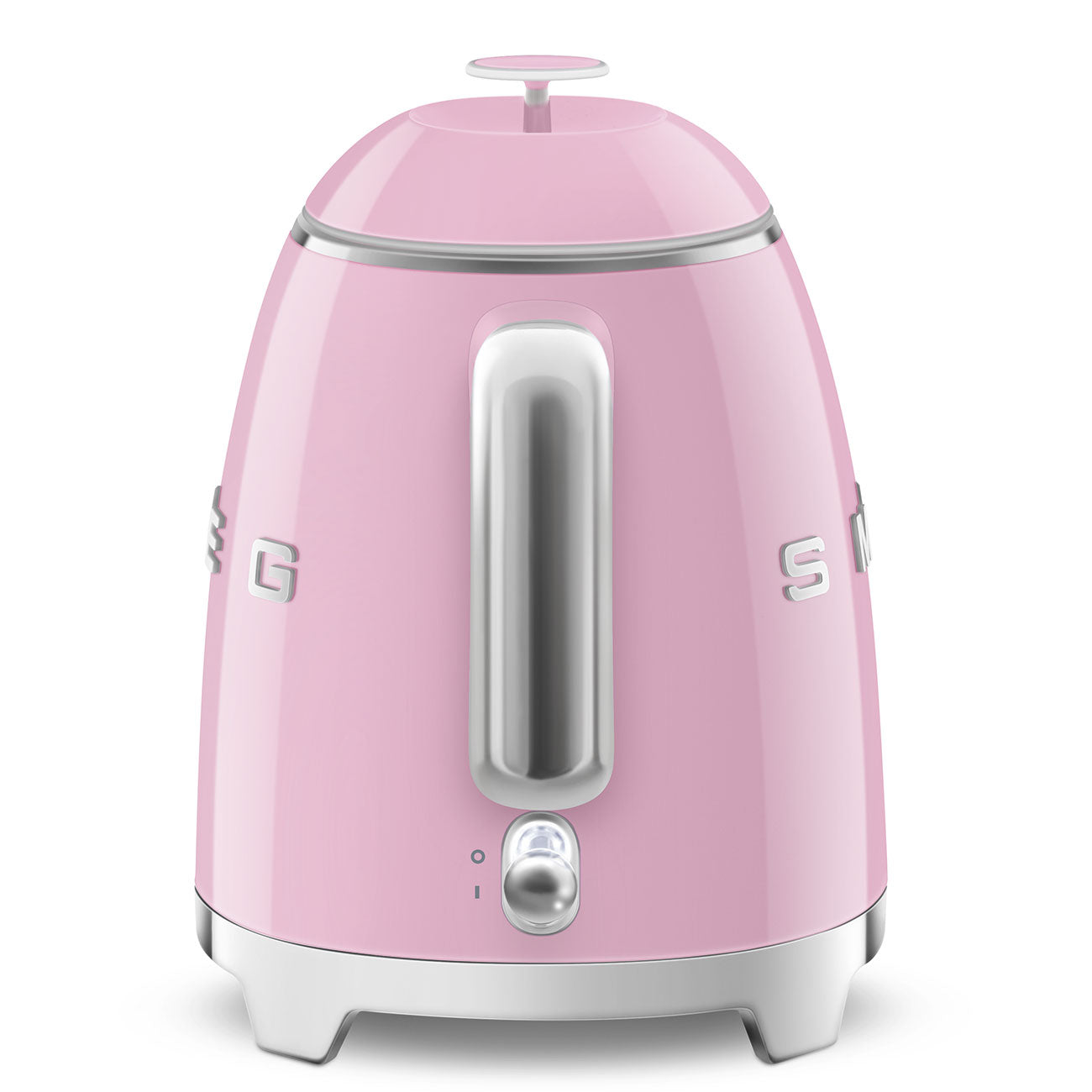 Electric Mini Kettle Retro-style Pink Glossy