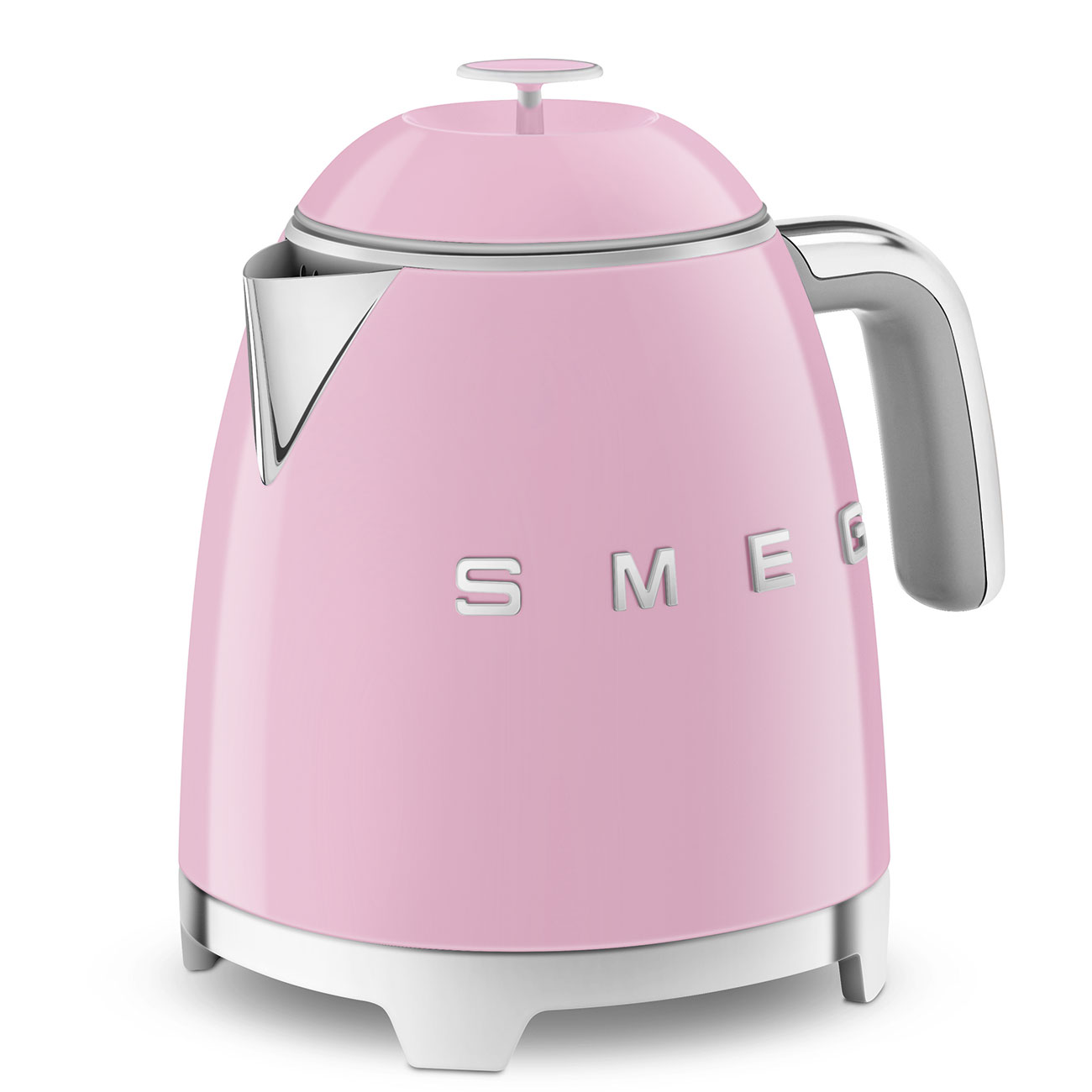 Electric Kettle Retro-style Pink Glossy