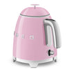 Electric Mini Kettle Retro-style Pink Glossy