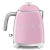 Electric Mini Kettle Retro-style Pink Glossy