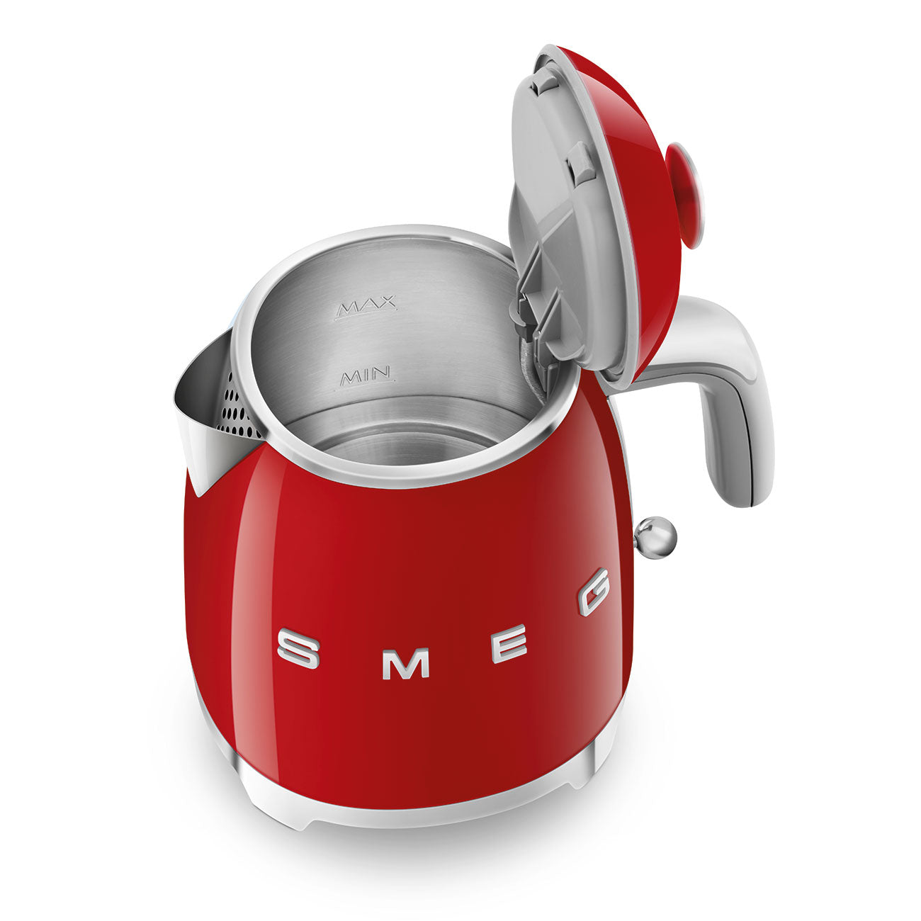 Electric Mini - Kettle Retro-style Red Glossy