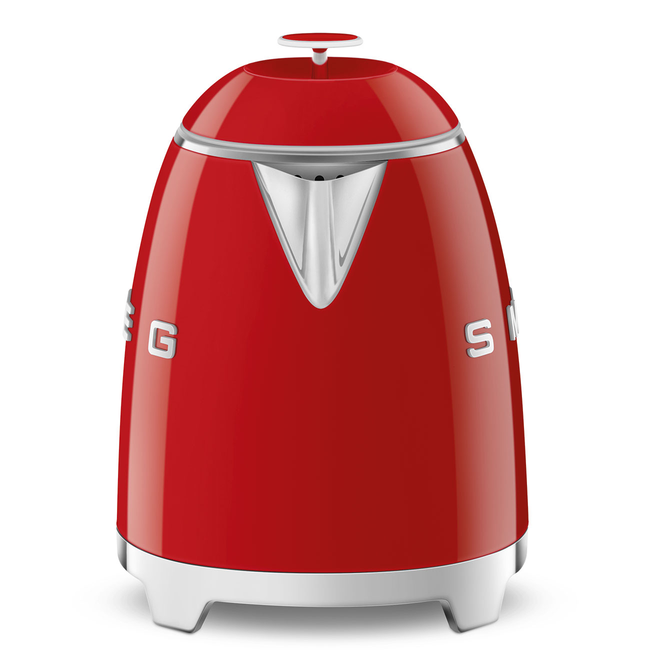 Electric Kettle Retro-style Red Glossy