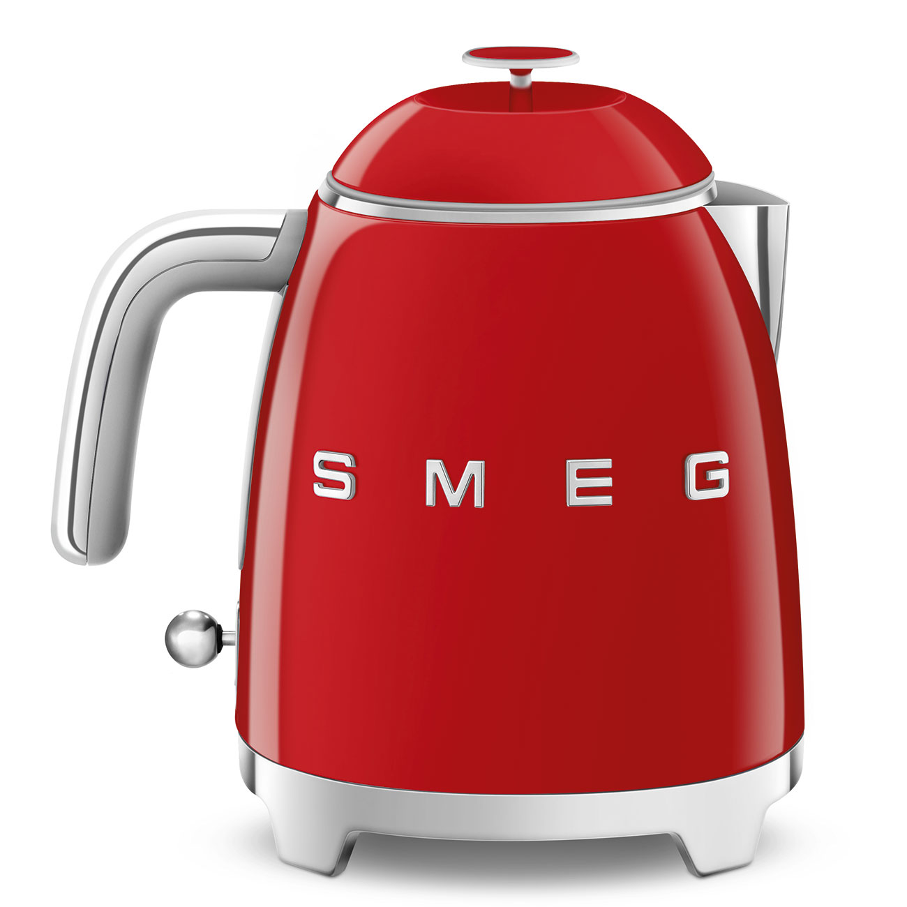 Electric Kettle Retro-style Red Glossy