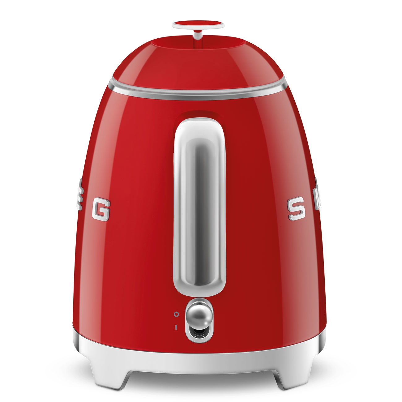 Electric Kettle Retro-style Red Glossy