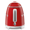 Electric Mini Kettle Retro-style Red Glossy