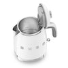 Electric Mini - Kettle Retro-style White Glossy