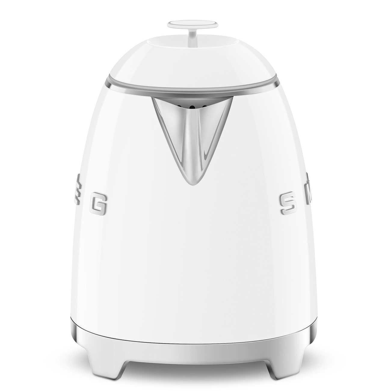 Electric Kettle Retro-style White Glossy