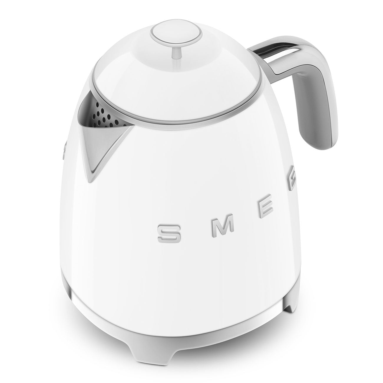 Electric Kettle Retro-style White Glossy