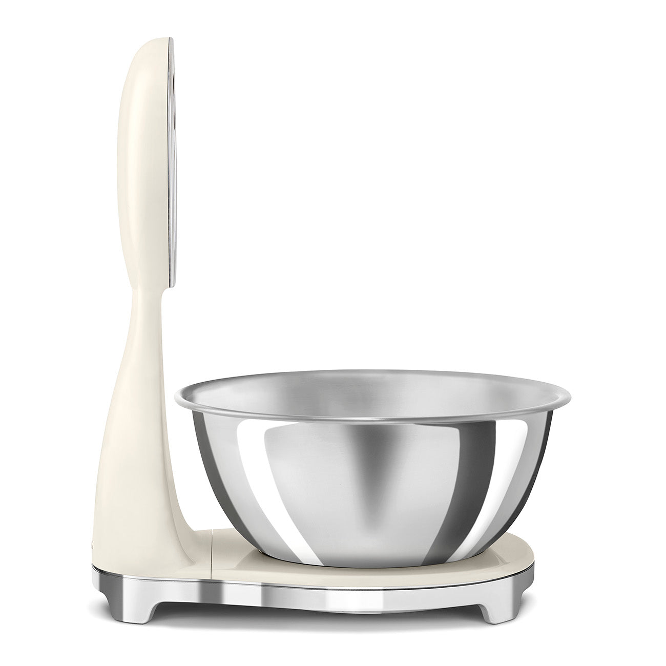 Retro-Style Kitchen Scale - Cream