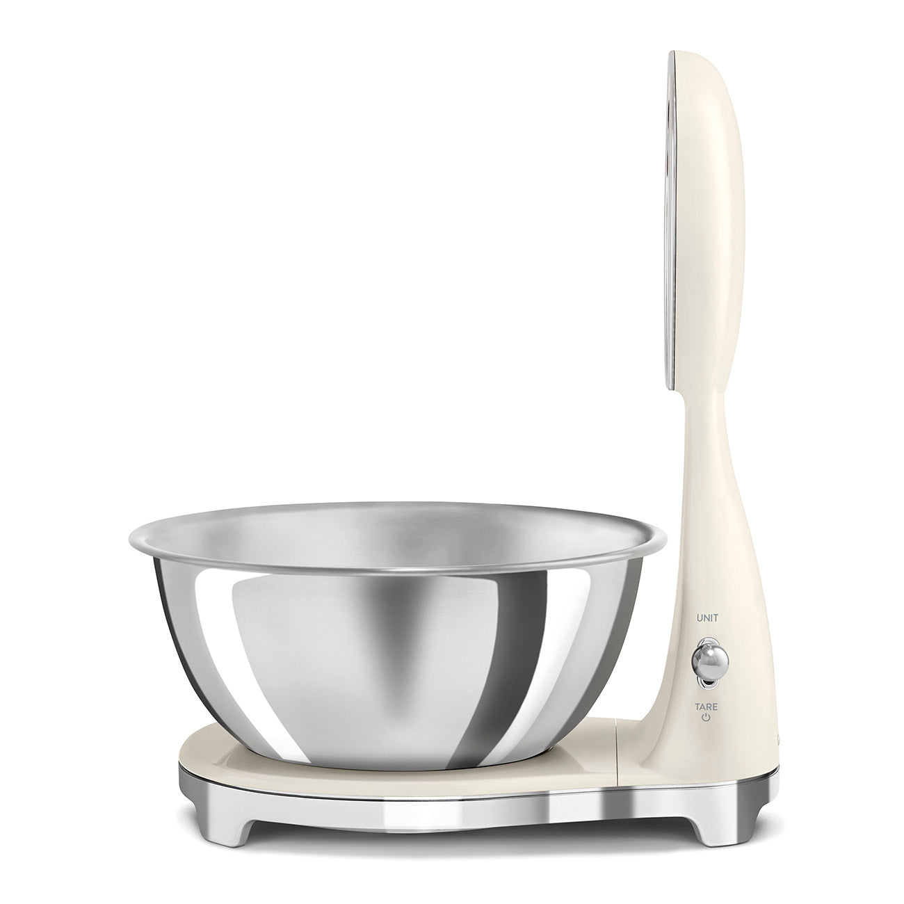 Retro-Style Kitchen Scale - Cream