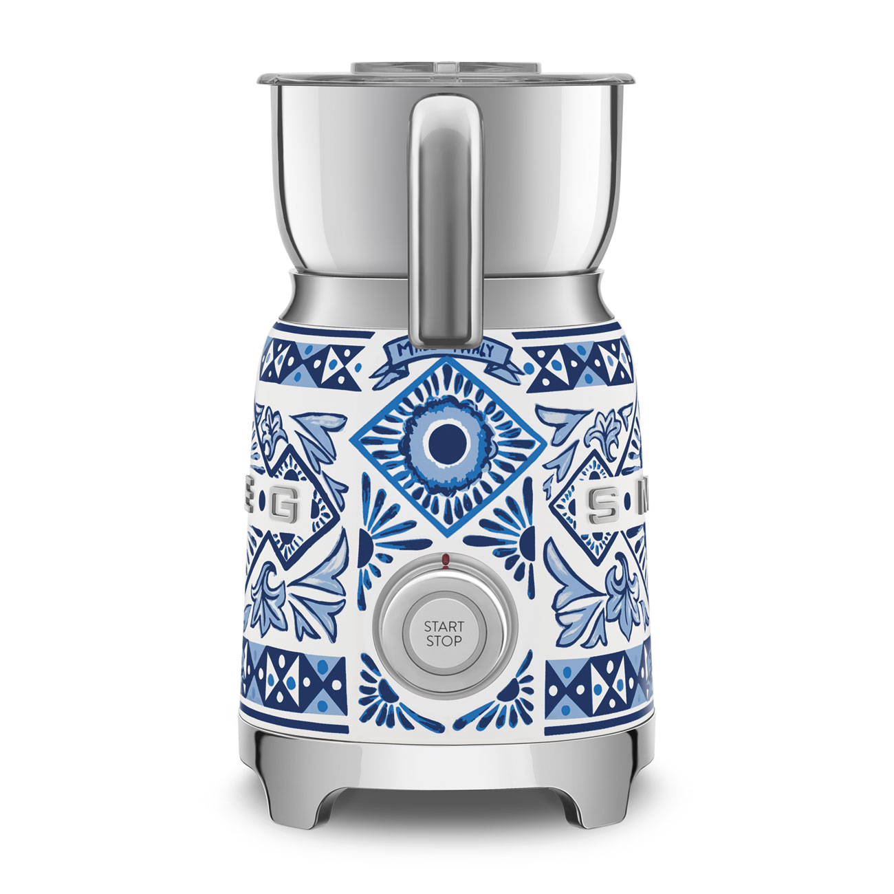 SMEG x Dolce&Gabbana® Milk Frother - Blu Mediterraneo