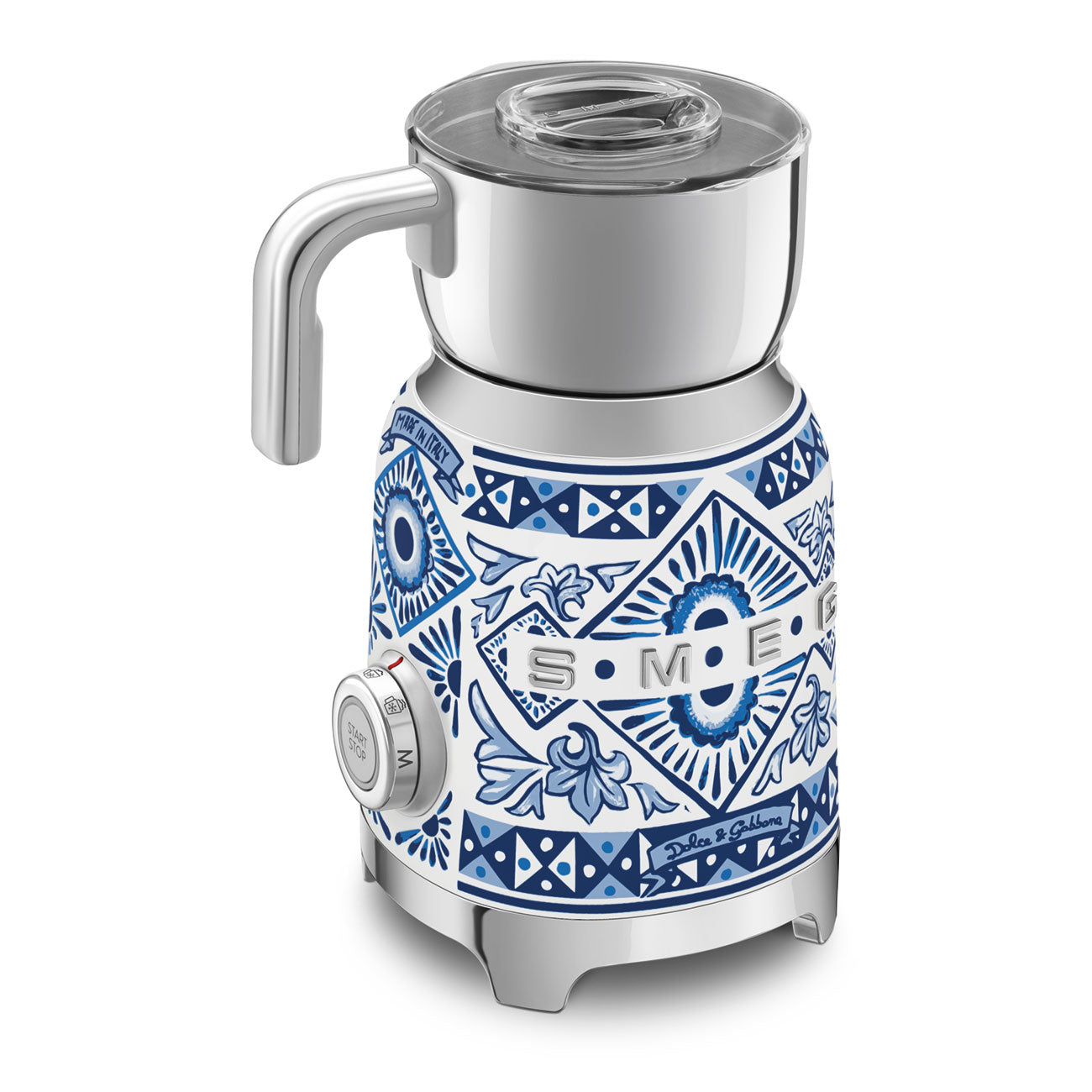 SMEG x Dolce&Gabbana® Milk Frother - Blu Mediterraneo