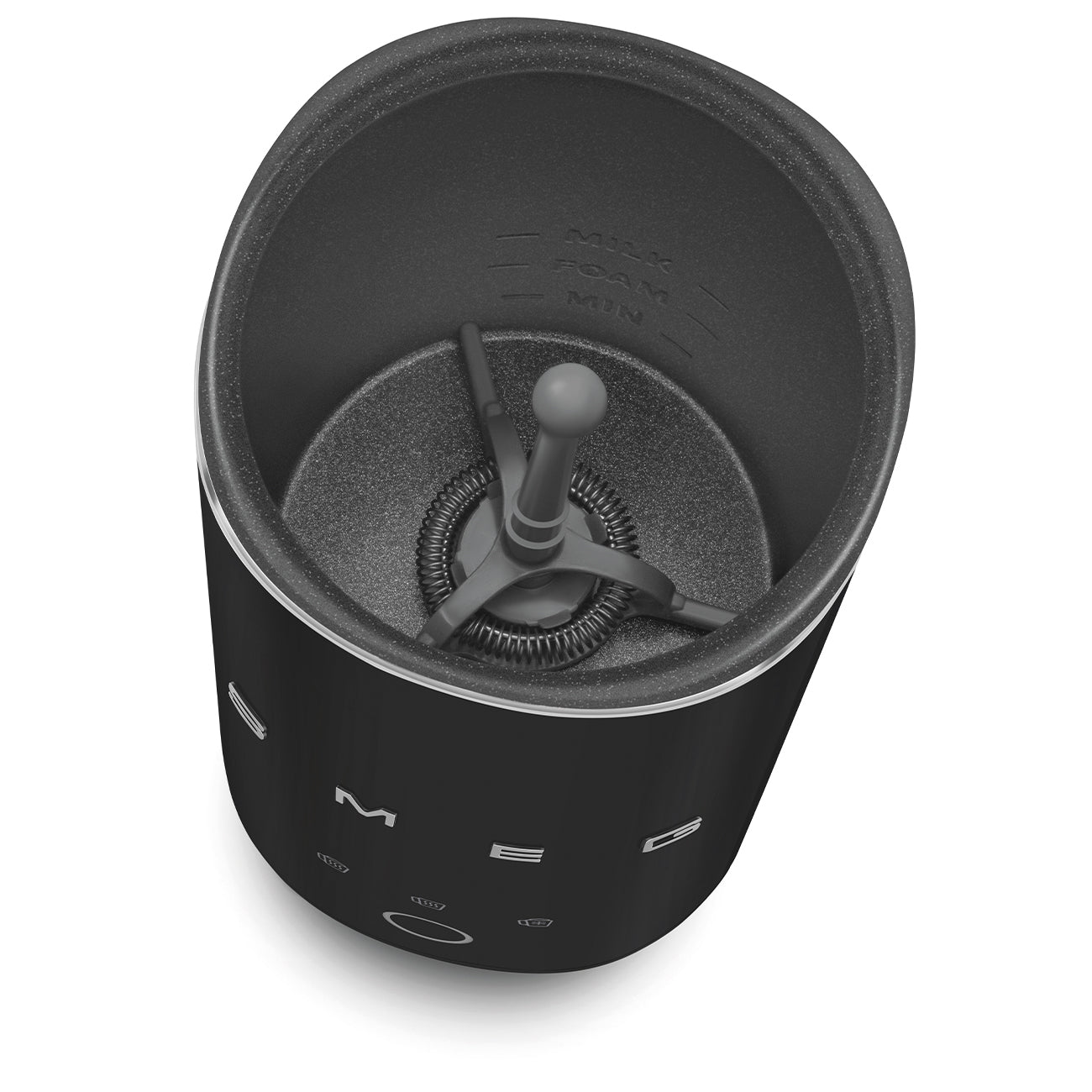 Mini Electric Milk Frother - Black Matte