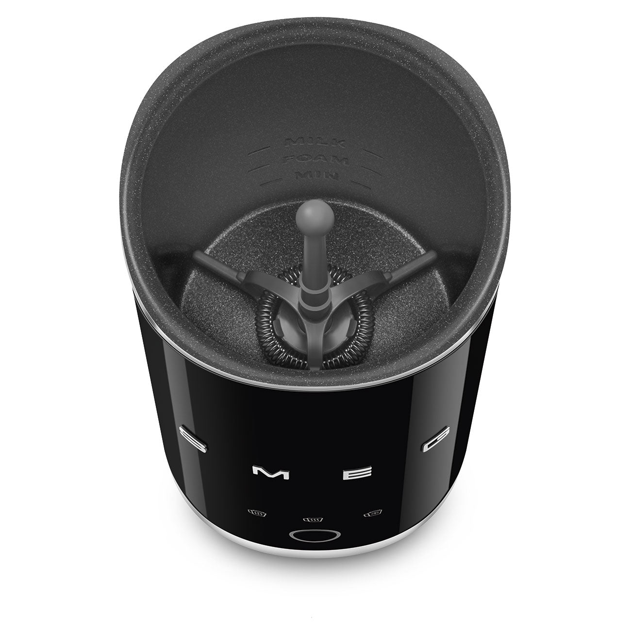 Mini Electric Milk Frother - Black