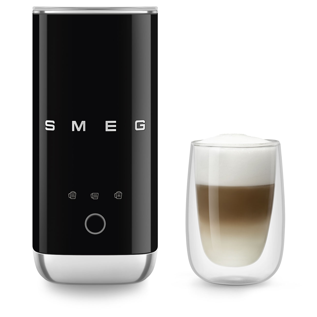 Mini Electric Milk Frother - Black