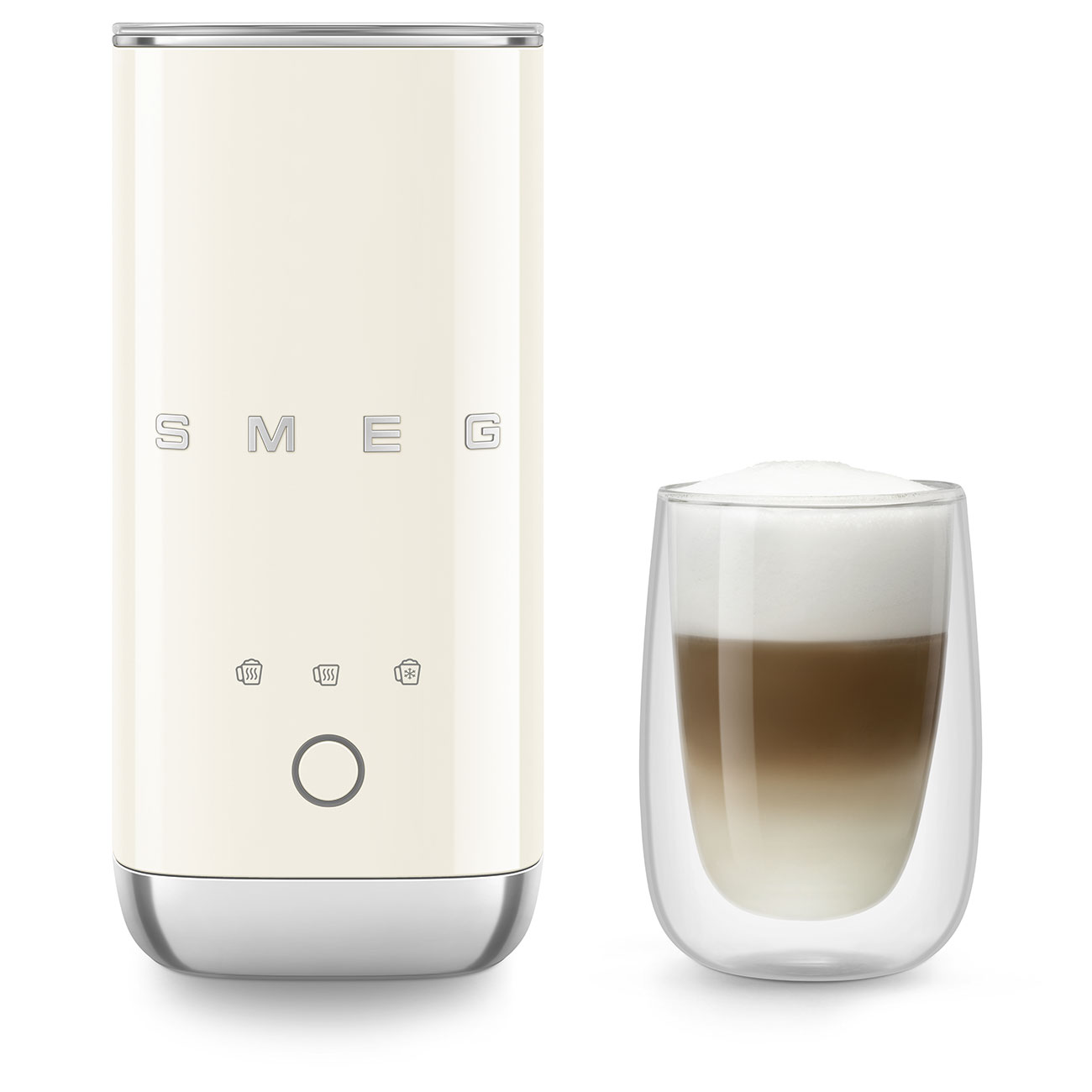 Mini Electric Milk Frother - Cream