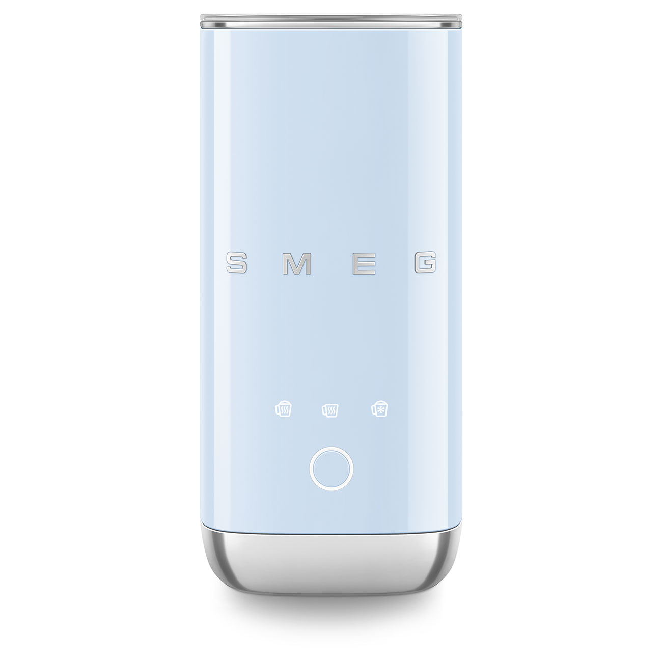 Mini Electric Milk Frother - Pastel Blue