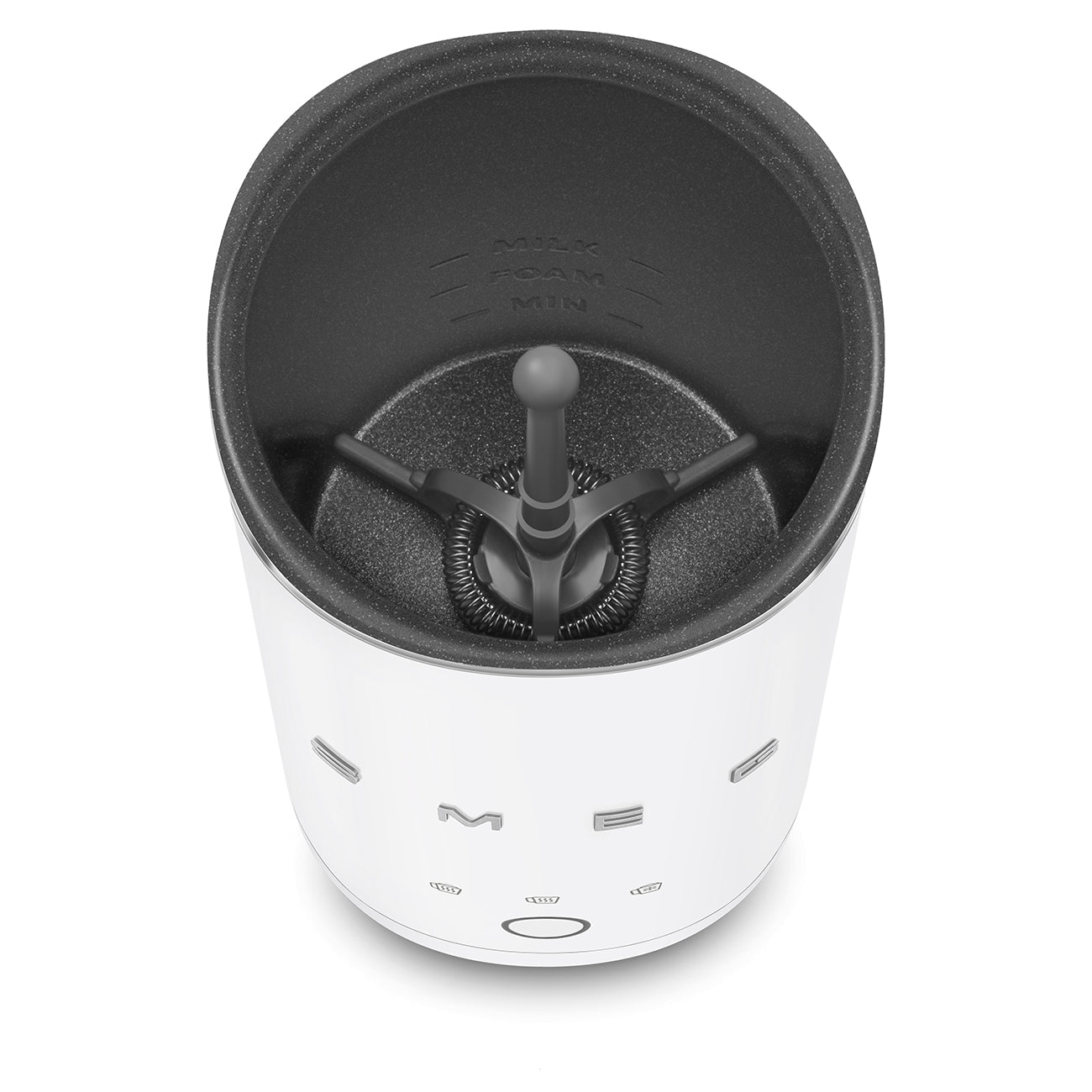 Mini Electric Milk Frother - White Matte
