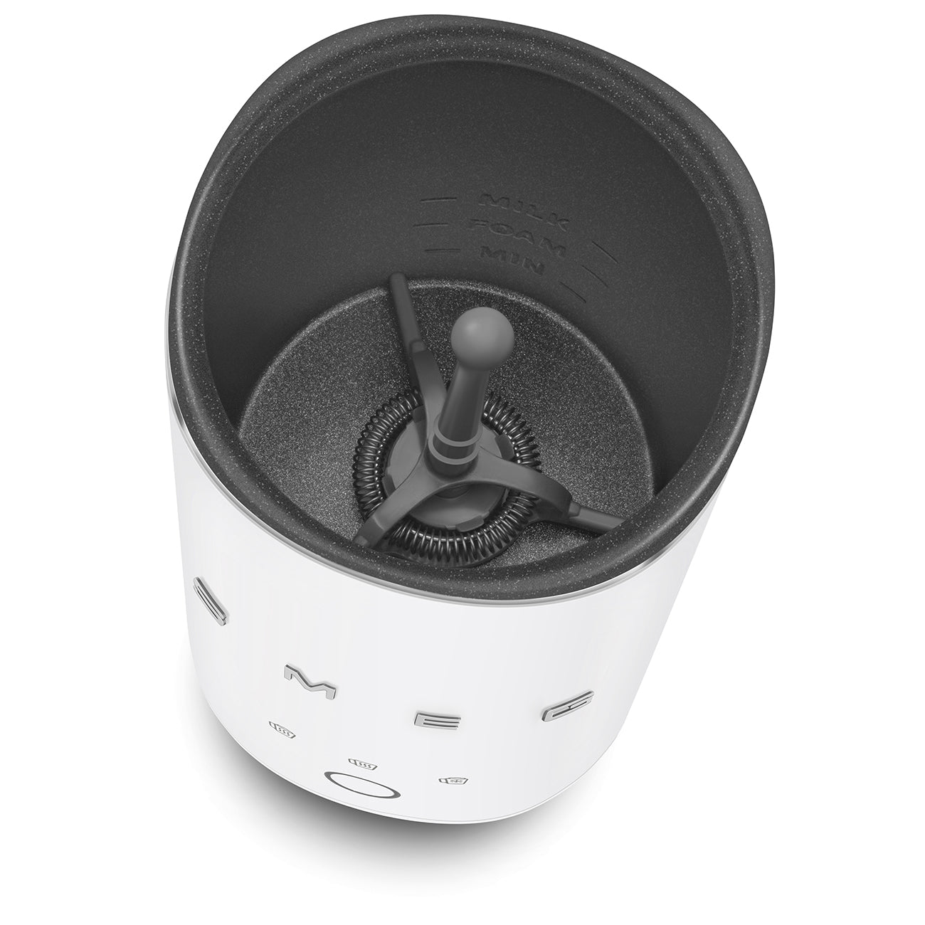 Mini Electric Milk Frother - White Matte