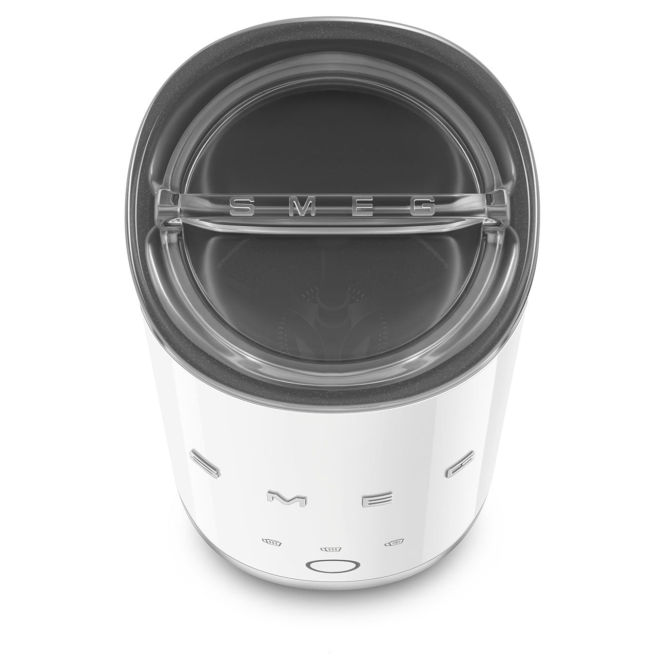 Mini Electric Milk Frother - White