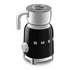 Milk frother Retro-style Black Glossy