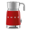 Milk frother Retro-style Red Glossy