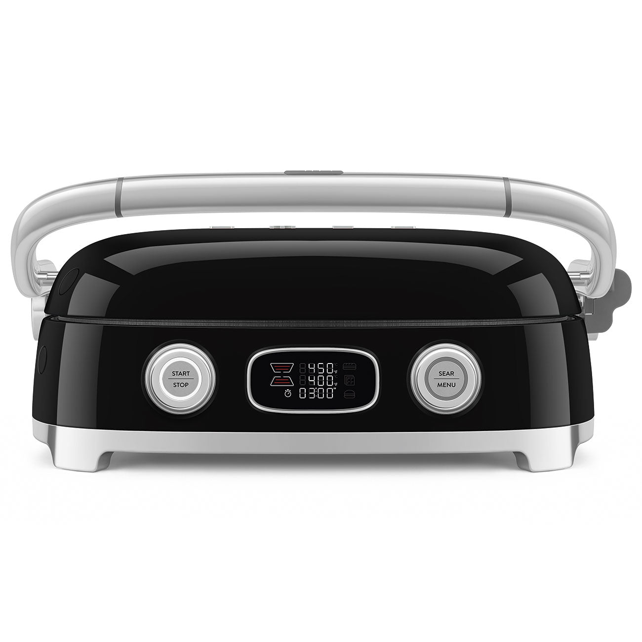 Multi-Use Grill – Retro Style Black